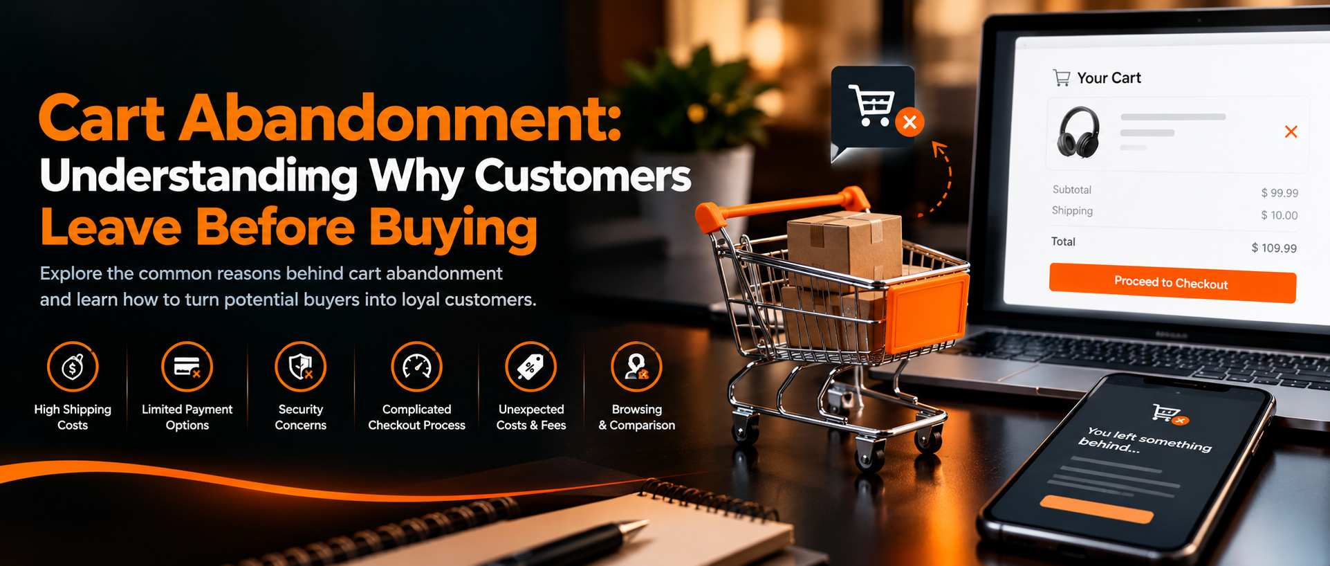 Cart Abandonment: Understanding Why Customers Leave Before Buying